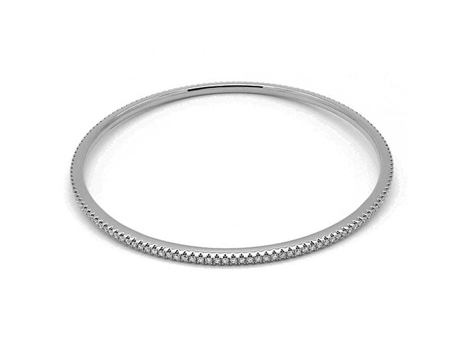 18k gold eternity bangle (DA96009K)