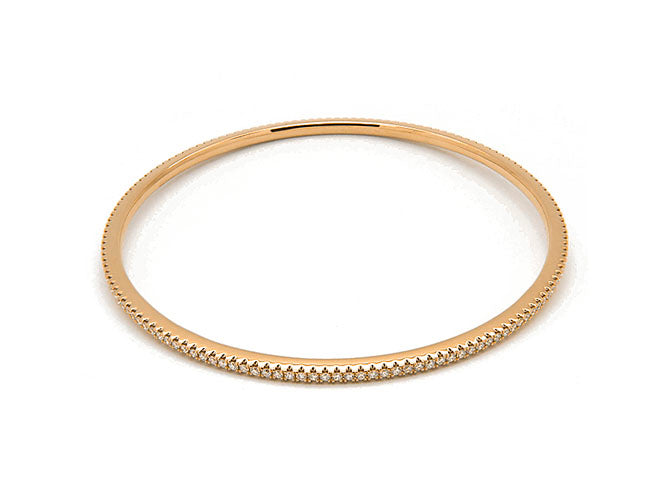 18k gold eternity bangle (DA96009K)