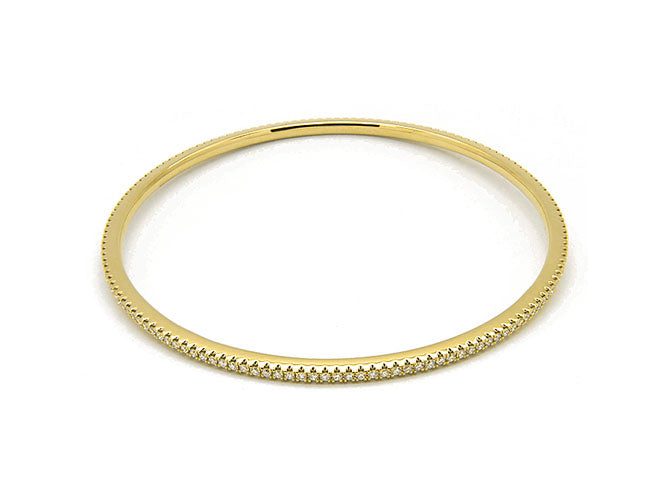 18k gold eternity bangle (DA96009K)