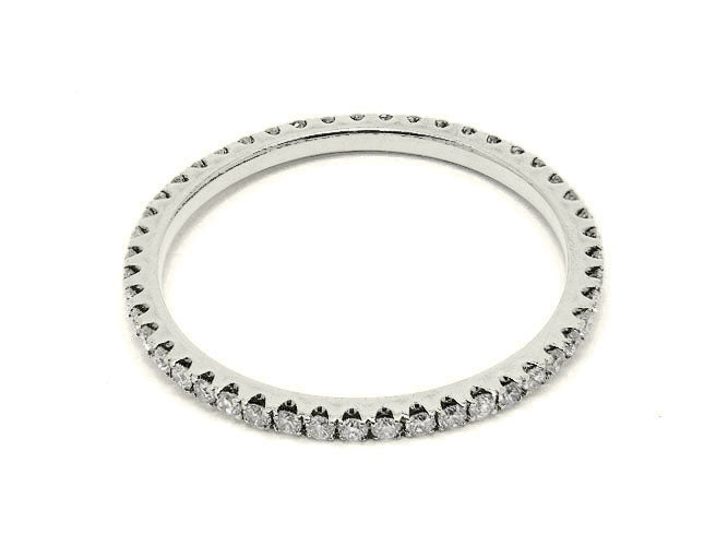 18k diamond 0.5pt eternity band (DR12977K)