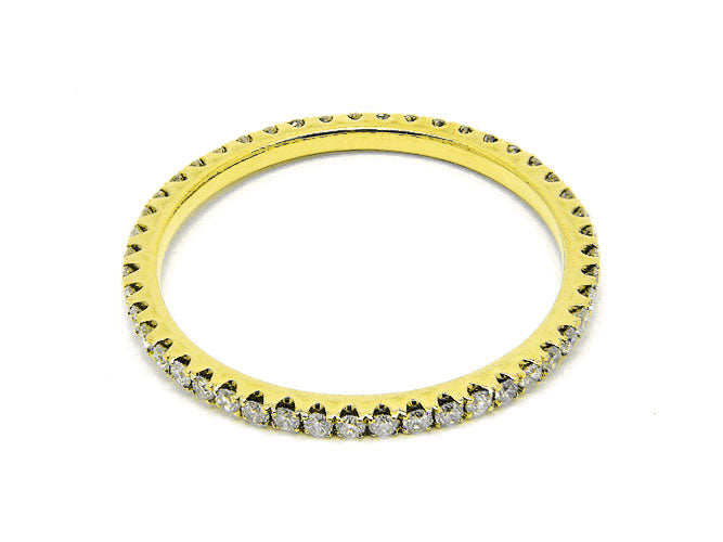 18k diamond 0.5pt eternity band (DR12977K)
