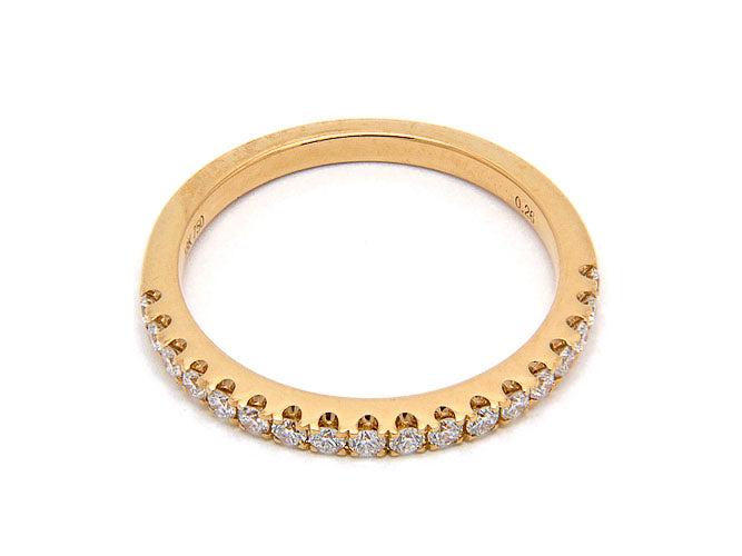 18k diamond half way band (DR14145K)