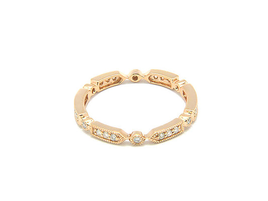 14k diamond eternity band (DR12433B)