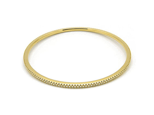 18k gold eternity bangle (DA96009K)